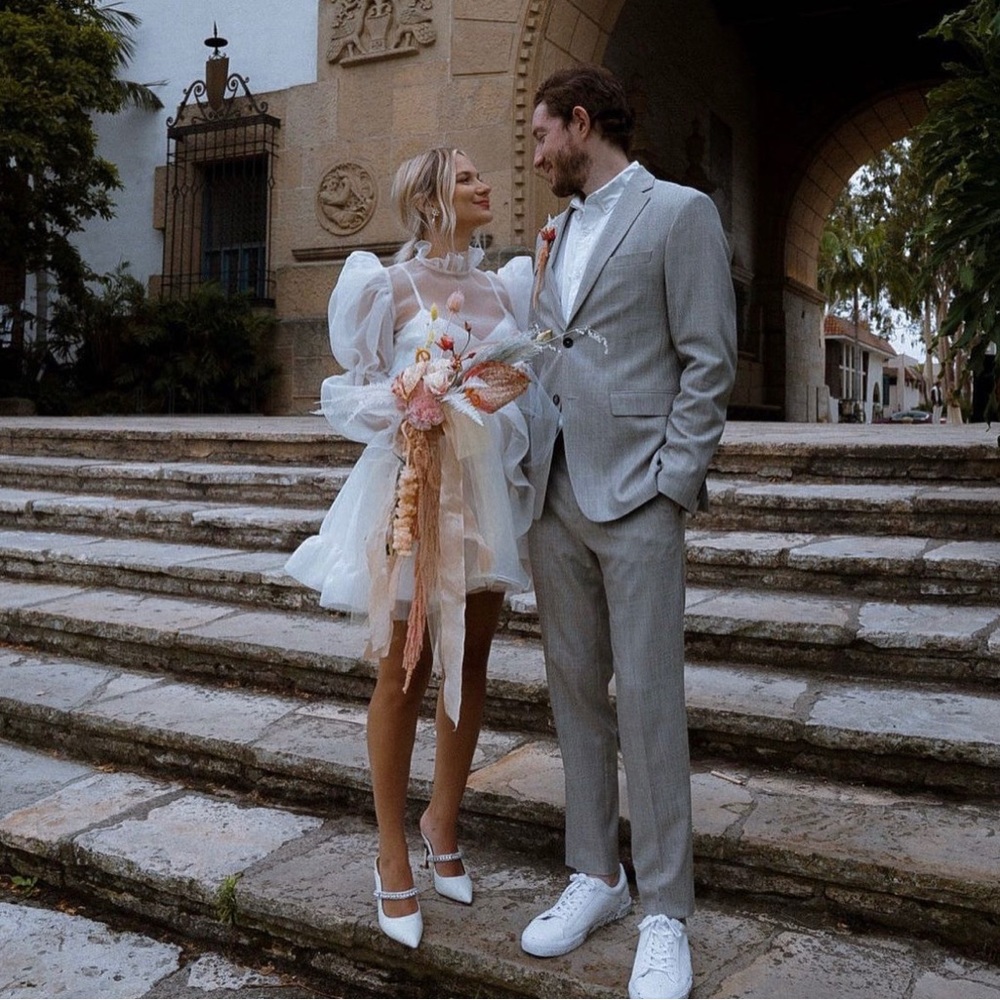 Odylyne the Ceremony Mini Caspian Wedding Dress